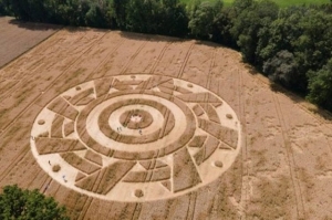 Misterioso círculo aparece en cultivos de Alemania