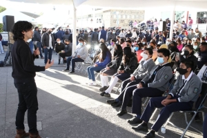 Mantiene diálogo Ayuntamiento de Puebla con jóvenes para evitar adicciones