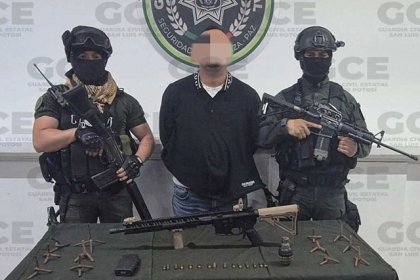 Capturan a “El alacrán”, jefe de plaza del Cartel del Golfo en la Huasteca de SLP