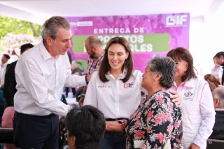 Entregan Pepe Chedraui y MariElise Budib aparatos ortopédicos para mejorar movilidad de las y los poblanos