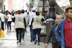 Segom y SSC realizan recorridos en el CH para monitorear la vía pública por el Buen Fin