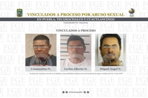 Vinculados a proceso por abuso sexual en Puebla, Tecamachalco y Cuautlancingo 