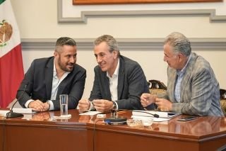Se llevó a cabo 6ta reunión entre el presidente municipal sustituto Adán Domínguez y Pepe Chedraui