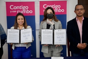 SMDIF firma convenio de colaboración con la Asociación Civil Autismo Puebla