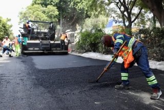 Avanza Gobierno de la Ciudad con rehabilitación vial en avenida 11 Oriente