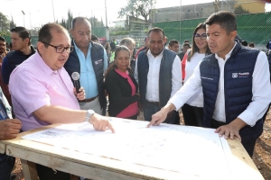 Gobierno municipal rehabilita parque en San Sebastián de Aparicio