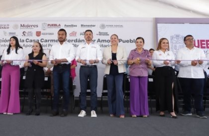 Con 15 Casas Carmen Serdán, Gobierno del Estado cumple con protección a poblanas