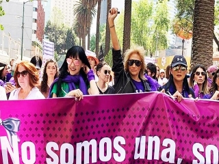 Famosas que asistieron a la marcha del Día Internacional de la Mujer 2020