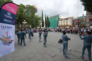 Más de mil personas disfrutaron del jueves de mariachi en julio, actividad impulsada por el ayuntamiento de Puebla