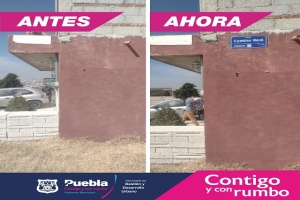 Instala Ayuntamiento de Puebla más de 2.6 mil nuevas placas de nomenclatura