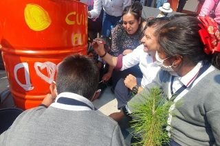 Armenta promueve participación de la niñez a favor del planeta