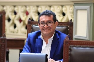 Pavel Gaspar, promete un trabajo cercano a la ciudadanía y de continuidad humanista