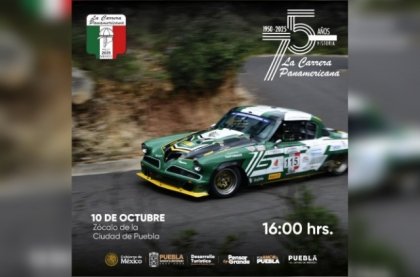 Puebla impulsa turismo y derrama económica con Carrera Panamericana