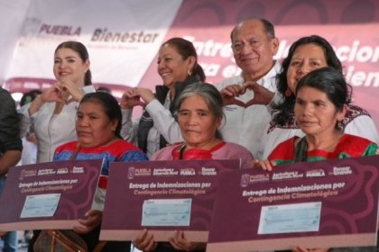 Con inversión de 8 mdp, gobierno estatal reconstruye campo afectado en Huauchinango