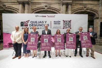 Pepe Chedraui presenta el Buzón Digital de Quejas y Denuncias como herramienta de combate a la corrupción