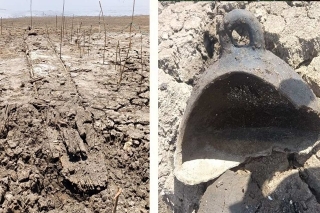 ¡Hallazgo inesperado en Michoacán! Descubren vestigios arqueológicos en las orillas de la isla de Janitzio