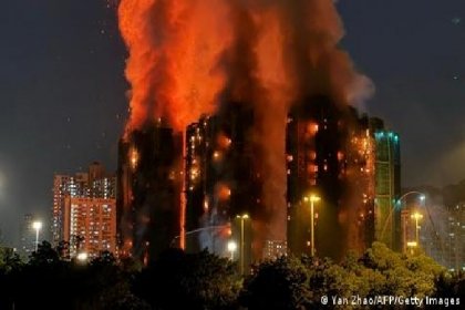 ¡TRAGEDIA EN HONG KONG! INFIERNO DEJA DECENAS DE MUERTOS Y CIENTOS DESAPARECIDOS