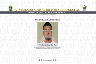 Vinculado a proceso por abuso sexual cometido en transporte público