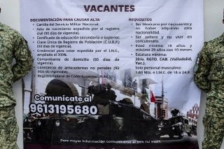Abierto el Reclutamiento SEDENA para soldado de caballería en la Bolsa de Trabajo municipal