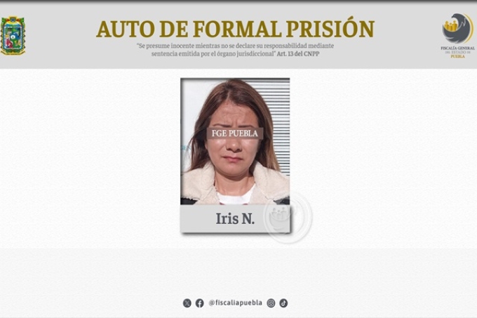 FGE obtuvo auto de formal prisión contra Iris N. por fraude millonario 