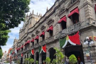 Gobierno de Puebla refuerza seguridad en el Zócalo para celebrar las fiestas patrias