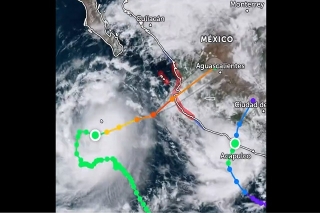 ¡Cuidado! #Lidia se ha intensificado a #Huracán categoría 3 