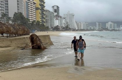 Dalila provoca daños y destrucción en Acapulco; lluvias continuarán este fin de semana