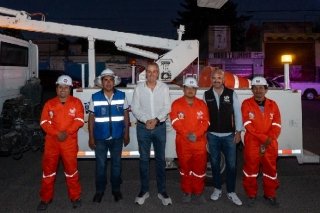 Gobierno de la Ciudad transforma el alumbrado público en la Colonia San Antonio Abad