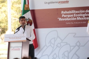 Ayuntamiento y Gobierno de Puebla inician rehabilitación del Parque Ecológico