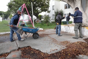 Más de 14 millones de metros cuadrados de áreas verdes recibieron mantenimiento en Puebla capital 