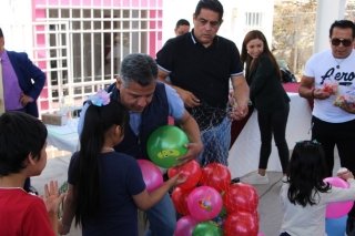 Festeja Gobierno de la Ciudad Día de la Niñez en el Centros de Desarrollo Comunitario y Parque Biblioteca