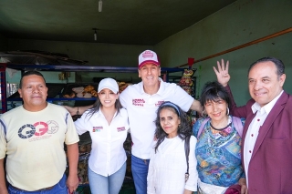 Se suma colonia El Salvador con Pepe Chedraui por la Puebla del Futuro  