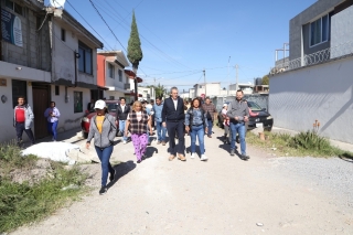 Anuncia Pepe Chedraui proyecto de pavimentación en la colonia Guadalupe Hidalgo