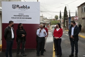 Ayuntamiento de Puebla entrega nuevas calles y obras complementarias en el sur de la ciudad