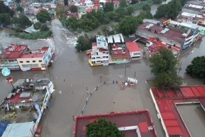 Activan plan DN-III en Hidalgo tras inundaciones