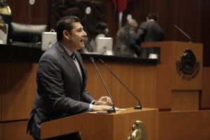 Morena en el Senado respeta la autonomía del Banco de México: Alejandro Armenta