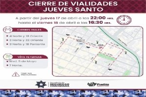 Implementará la SSC cierres viales por preparativos de actividades en la zona de San José