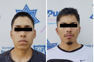 Un tractocamión robado fue recuperado por la policía municipal de  Puebla; hay dos detenidos
