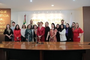 Destaca actividades del TEEP Magistrada Presidenta, Idamis Pastor Betancuort en su primer informe de actividades 