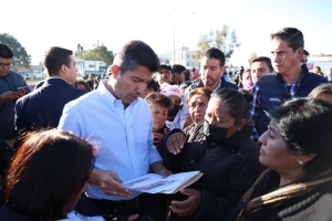 Ayuntamiento de Puebla entrega rehabilitación del parque juego de pelota en la Resurrección