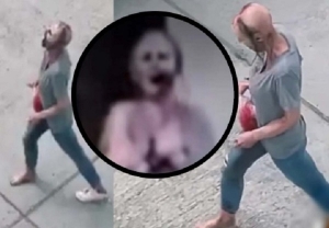 Polémica en redes sociales por video de &quot;mujer zombie&quot;