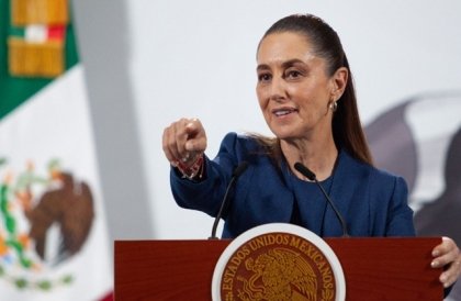 Sheinbaum festeja su primer año como presidenta de México