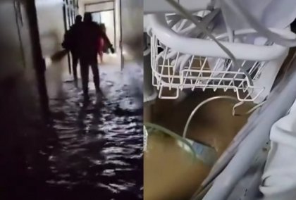 ​IMSS-Bienestar de Xicotepec colapsa por lluvias: revelan dramático rescate de recién nacido