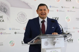 AMLO consolida Red Ferroviaria para progreso de Puebla, asegura Alejandro Armenta 