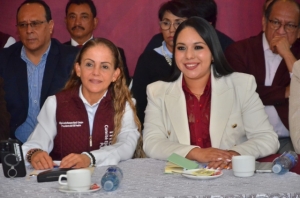 Morena y sus diputados federales y locales respaldan el triunfo de Tonantzin Fernández en San Pedro Cholula