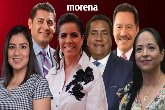 Más de 20 quieren gobernar con Morena en Puebla