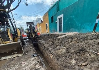 Agua de Puebla Sustituyó la Red de Drenaje Sanitario de la 11 ote, en beneficio de 2,800 habitantes de las colonias Azcárate y Analco