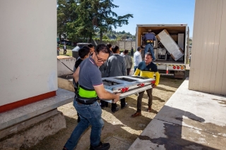 Realiza SMDIF entrega de mobiliario para el reequipamiento de desayunadores