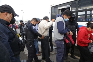 Contigo y en Ruta, policía municipal previene el delito en el transporte público