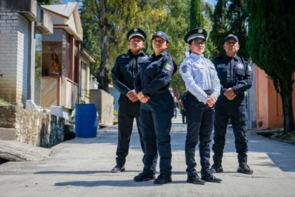 Policía Auxiliar refuerza presencia operativa por conmemoración de Día de Muertos